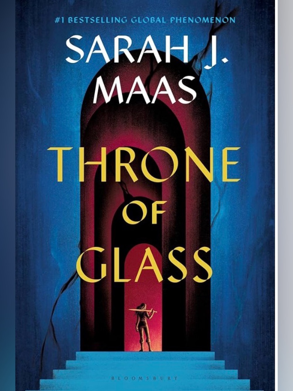 Throne of Glass Series #1 by Sarah J. Maas Blue Cover 2024 New Paperback - Picture 3 of 3